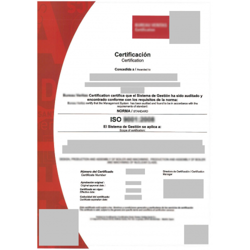 Certification de qualité